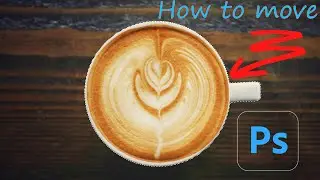 Moving a selection in Photoshop. Here's how. 
