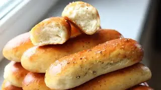 ИТАЛЬЯНСКИЕ ЧЕСНОЧНЫЕ ХЛЕБНЫЕ ПАЛОЧКИ🥖 ПРОСТОЙ рецепт 🥖 Italian breadsticks recipe