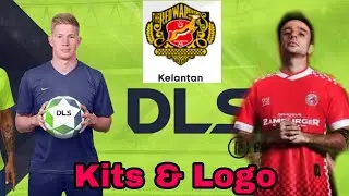 Make Kelantan FA Kits & Logo 2021 | Dream League Soccer 2021 Kits & Logo