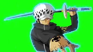 One Piece Law Room Green Screen