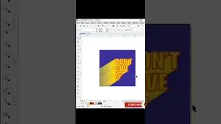 Blend tool - Block Shadow in 