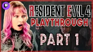 Entering the Fray of this Chillingly Intense Game💀| Resident Evil 4 | Blind Playthrough | Part 1