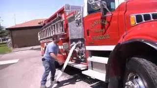 Fire Truck Pump Test 2015