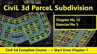 How to Create Parcel in AutoCAD Civil 3d Using Parcel Creation Tools | Civil 3d Parcel Sizing Tools