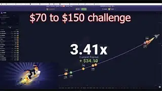 $70 to $150 Crash Challenge (Roobet)| iAmSkyro