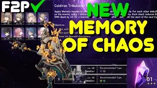 New MoC!! Memory of Chaos 1 | F2P Starter Team Showcase | Honkai: Star Rail
