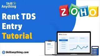 How to Make Entry for TDS on Rent in Zoho Books - Learn about Zoho Book
