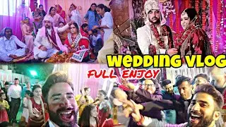 भाई की शादी में किए खूब मज़े🤩frnd's brother achal bhai ki shadi🥳 |my ist wedding vlog jmu