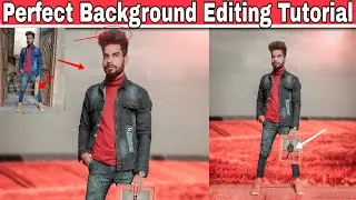 How To Change Perfect Background Full Tutorial In PicsArt And Lightroom