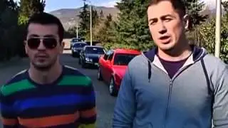 Грузинские водители экстремалы , рвутся к славе в Голливуде.