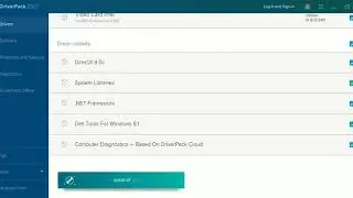 How to configure DriverPack Settings before installing