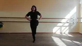 Мастер — класс по изучению народных движений в народном танце.