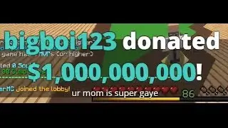 $1,000,000,000 Minecraft Stream Donation!