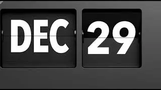 From January 01 to december 31 fast counting