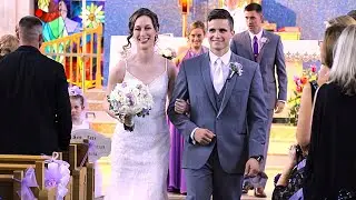 Rachel & AJ's Wedding at St  Joseph Church and Lovett Hall!