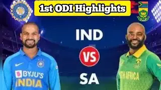 India vs South Africa 1st ODI Match Highlights 2022 | IND vs SA Match Highlights