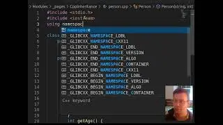 CS 174: C++ private/public/static