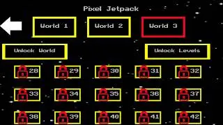 Pixel Jetpack Platformer - Android Gameplay [5+ Mins, 1080p60fps]