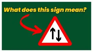 Learner's License Test Road Sign Meaning and Explanation | South Africa