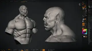 World of Warcraft Orc | Zbrush Timelaps