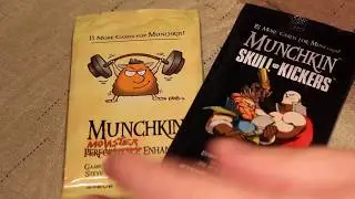Munchkin Monster Enhancers and Skull Kickers Expansions