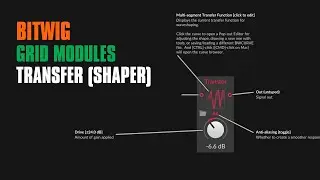 Transfer (shaper) - Bitwig Grid Module Guide
