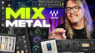 MIX DE METAL E MEUS PLUGINS PREFERIDOS @waves
