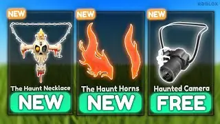 How to Get the DAY 1 FREE ITEMS in THE HAUNT! (Roblox Event)
