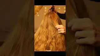 watch more ASMR on NanaFox or on юля лисицина #relax #tingling #hairstyle