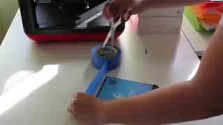 Bessere Haftung der 3D-Druck Plattform mit blauem Tape