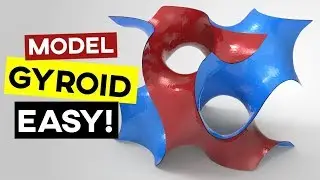Gyroid Minimal Surface (Grasshopper Tutorial)