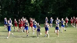North Judson and Knox at Triton - Varsity Boys/Girls Cross Country 🏃🏃‍♀️ 8-29-2024 (No Sound)