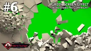 GREEN SCREEN EFFECT INTRO VIDEO NO COPYRIGHT #6