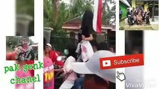 VIRAL CEWEK PENONTON KARNAVAL GOYANG DIATAS MOTOR