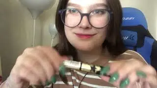 АСМР/ASMR ролевая, делаю макияж подружке