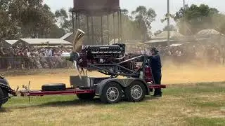 V12 Rolls - Royce Merlin firing up and running 2/11/24