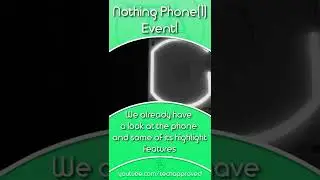 Nothing Phone(1) Event!