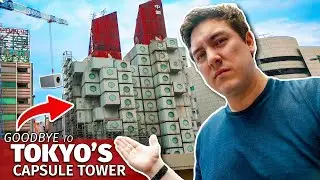 Why Japan's CAPSULE Tower is about to Disappear | Tokyo Demolition