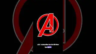 Avengers logo in Python Programming 