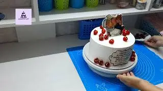 Оформление тортика с Карлсоном!😊