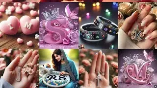A To Z Alphabet Dpz|| Beautiful Alphabet Disining whatsaap dpz wallpaper|| nidi creation ,#Aname