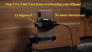 Virtual Production - No more phone overheating using Live Link Face to animate characters!!