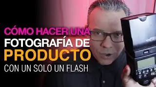 FOTOGRAFIA DE PRODUCTO con solo UN FLASH by #FerFlo