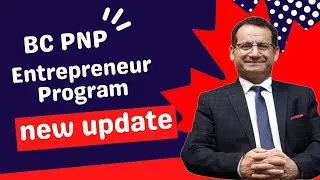 BCPNP Entrepreneur new update