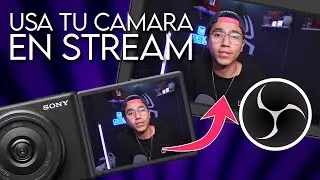 Como USAR CUALQUIER CAMARA como  WEBCAM | Sonnic Tech