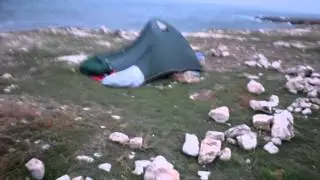 Ветер и палатки на Тарханкуте