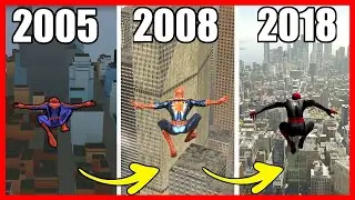 Jumping From the Highest Points  Spider Man Games 2004   2023