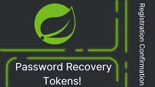 Registration Confirmation and Password Recovery with Tokens! - #11 Project Management Application