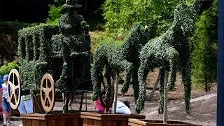 Открытие парка в Умани 