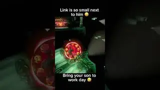 Lil bro with unplugged controller 🤣 